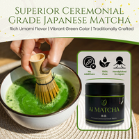 Ai MATCHA Superior Ceremonial Grade Japanese Matcha Green Tea Powder