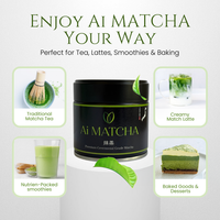 Ai MATCHA Superior Ceremonial Grade Japanese Matcha Green Tea Powder