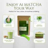 Ai MATCHA Superior Ceremonial Grade Japanese Matcha Green Tea Powder (50g/1.76 oz)